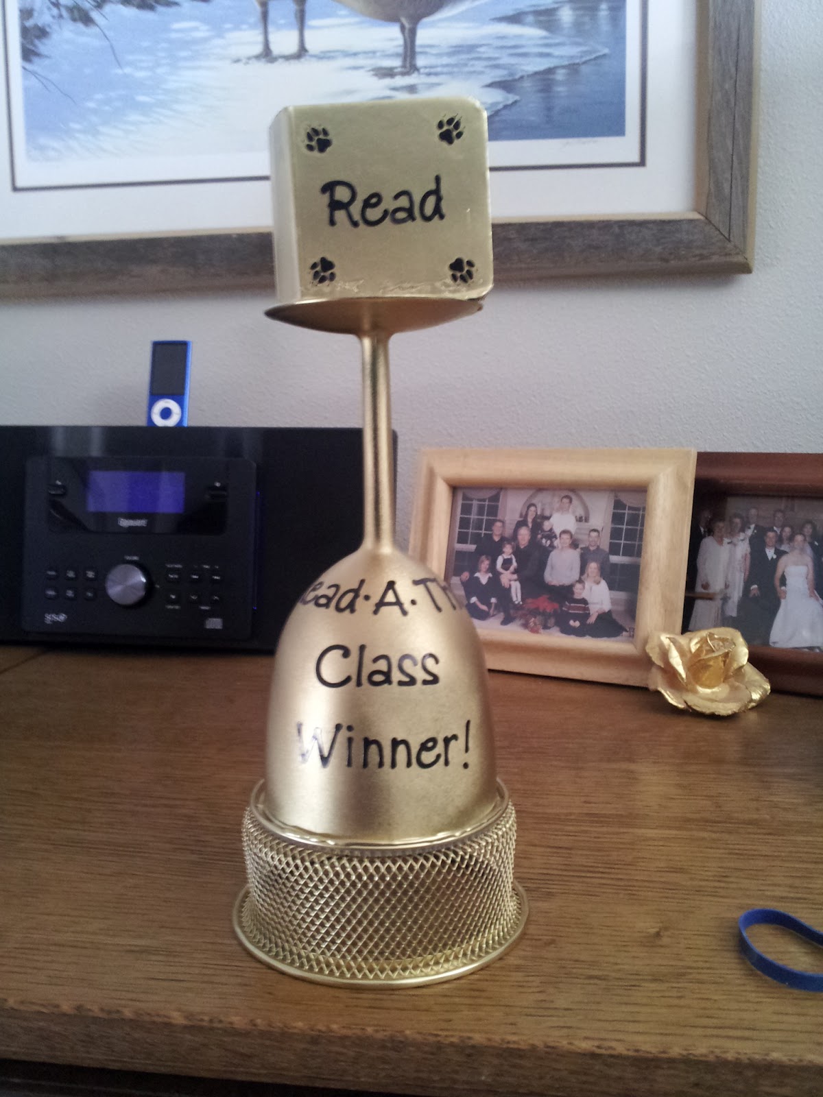 HearttoHeart Creations Homemade Trophy