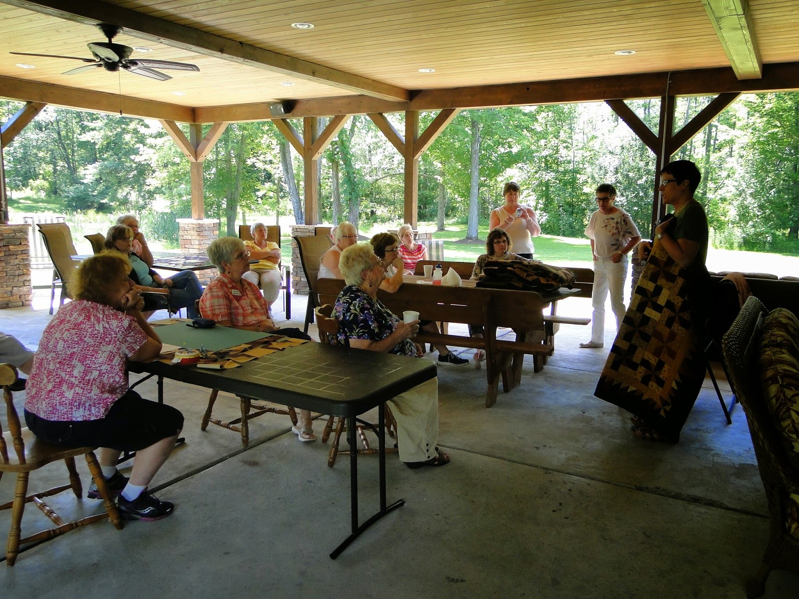 Heartspun Quilts Pam Buda Patchwork Garden Quilt Shop Visit