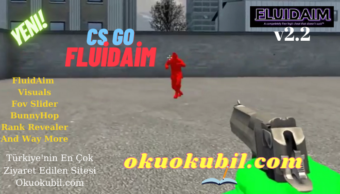 CSGO FluidAim v2.2 BunnyHop, Aim, Legit Cheat Yeni Özellikler İndir