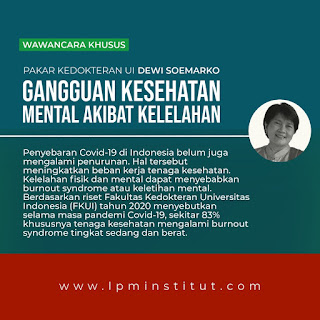 Gangguan Kesehatan Mental  Akibat Kelelahan