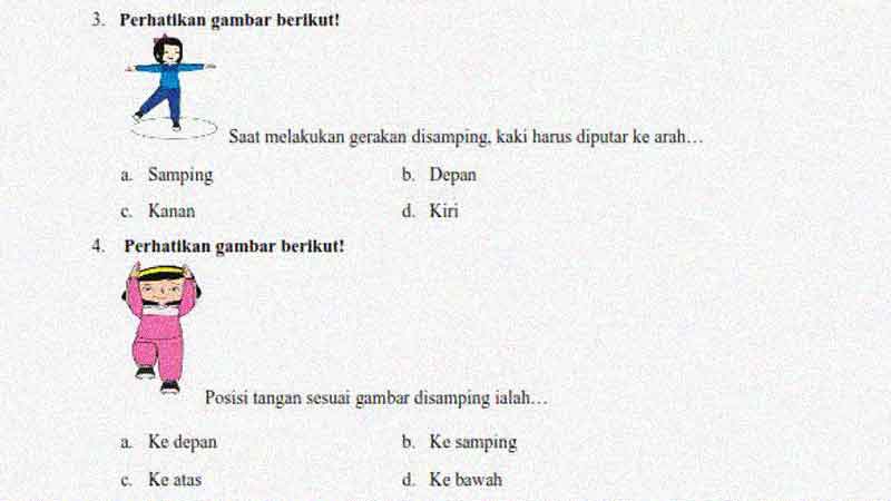 Soal Uts Kelas 3 Semester 2 Pjok Senam Alat - Pusat Soal