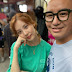SNSD Seohyun with Hong Seok Cheon at the set of 'Jinx's Lover'
