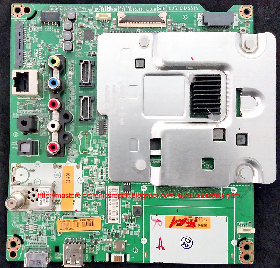 Master Electronics Repair !: REPAIRING / SERVICING TV LG 60UH615V