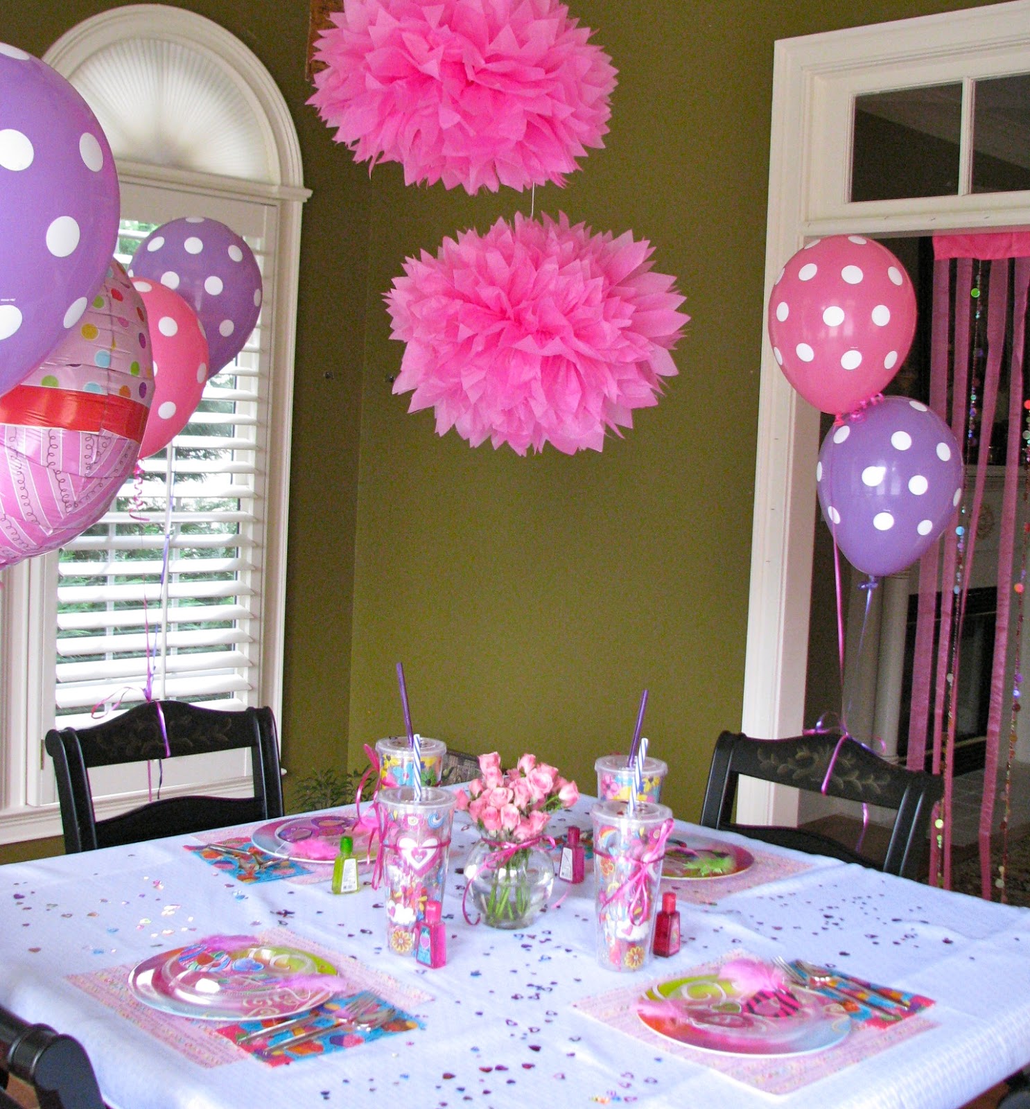 HomeMadeville Your Place For HomeMade Inspiration Girl s Birthday Party Decorations