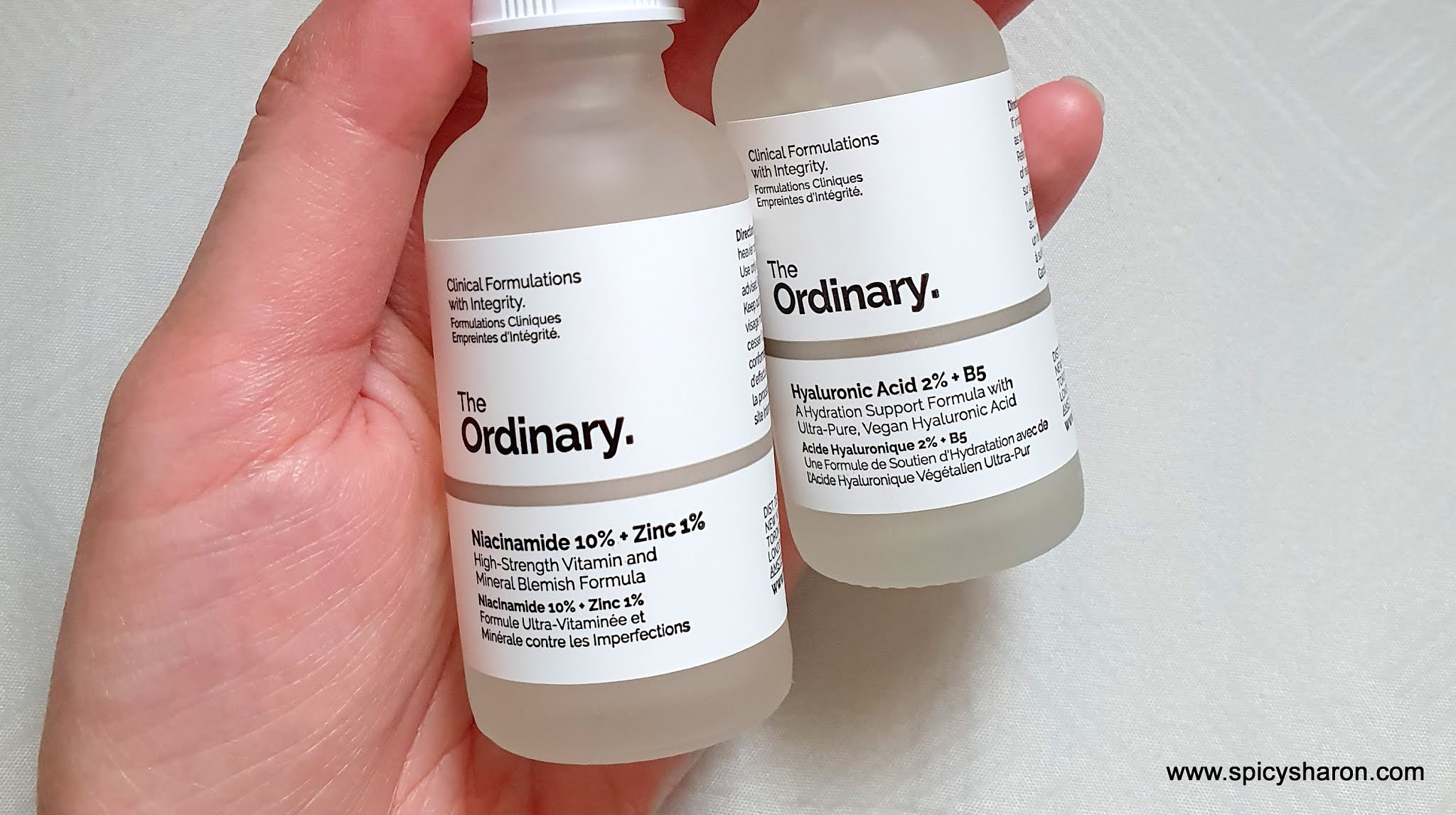 Product Review : The Ordinary Niacinamide 10% + Zinc 1% And Hyaluronic Acid 2% + B5