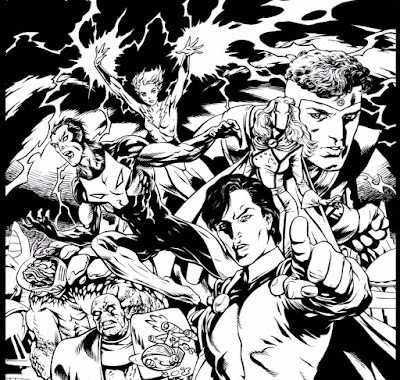 Legion of Superheroes by Steve Lightle