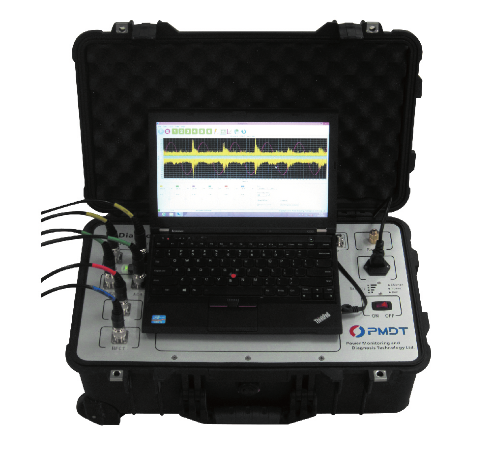 Multi Channel Partial Discharge monitor PMDT Tridinamika Alat