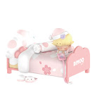 Pop Mart Fall Asleep, Pink Dimoo Homebody Series Figure