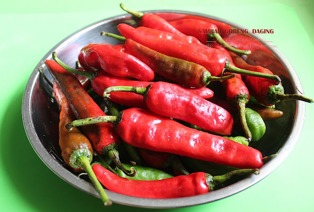  Sambal Goreng Daging (Daging Sekilo Bawang Sekilo)