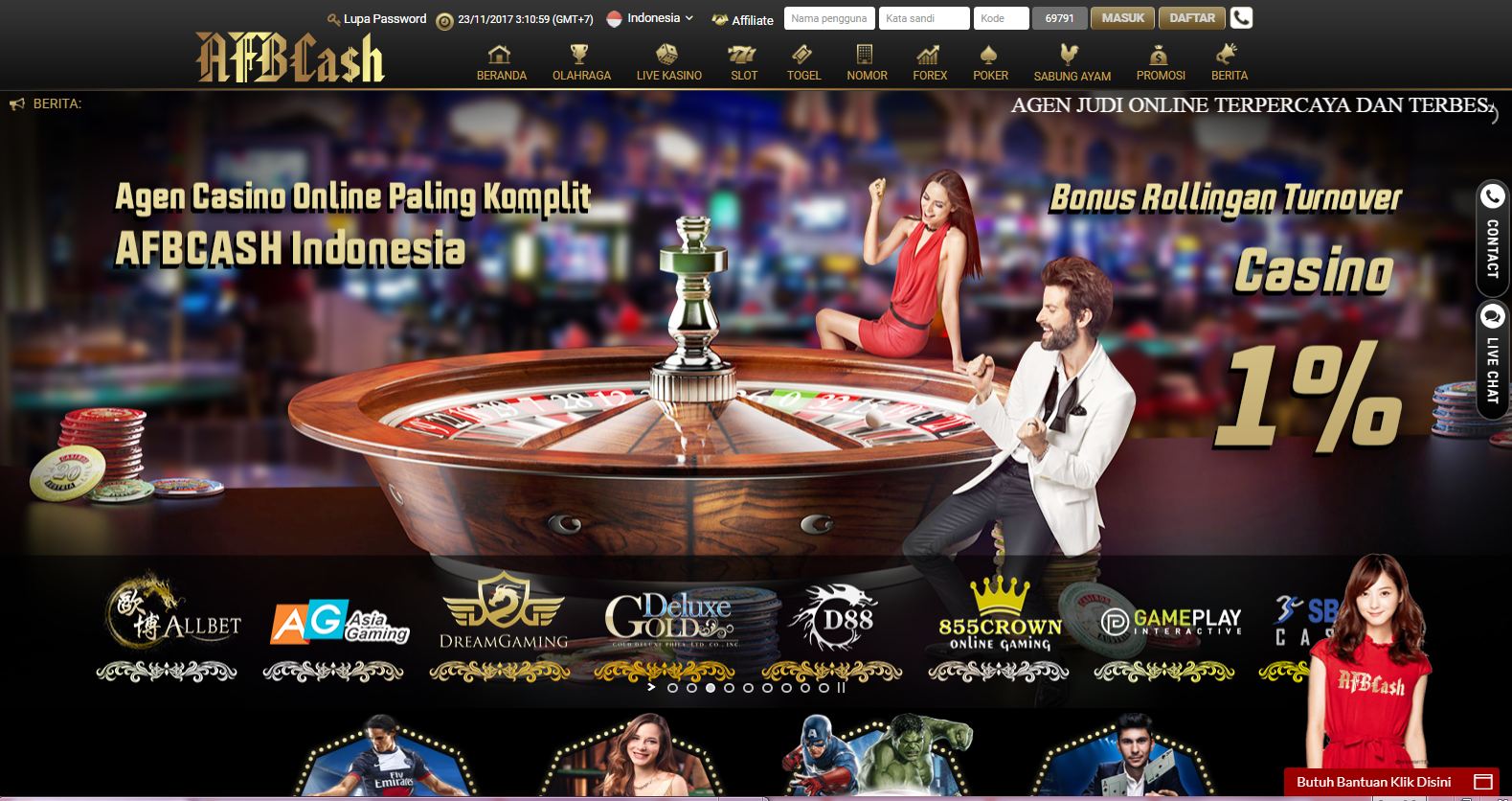 Situs Judi Online Terpercaya AFBcash Indonesia ~ Beting Poker Indonesia