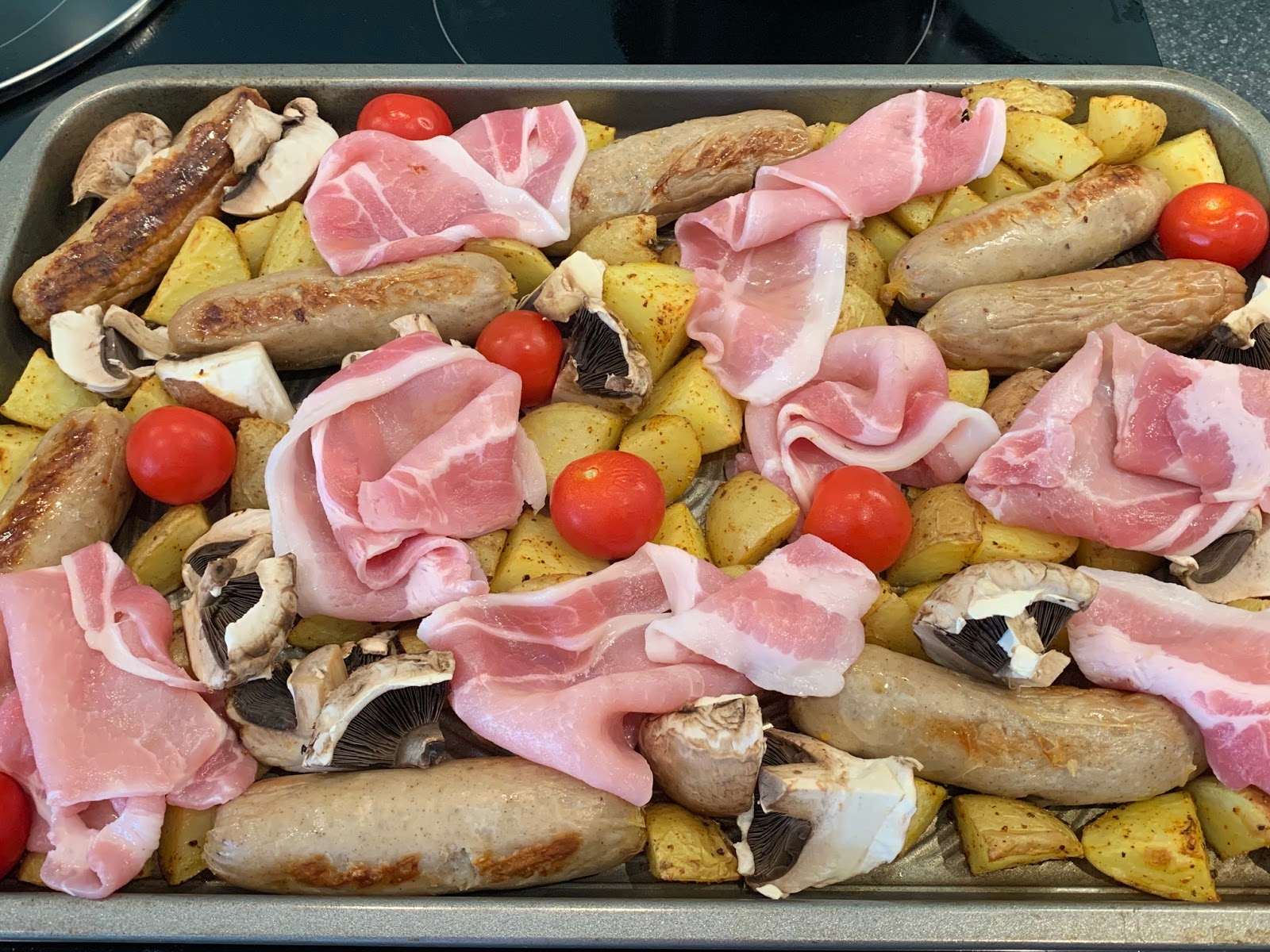 Lazy Breakfast Traybake