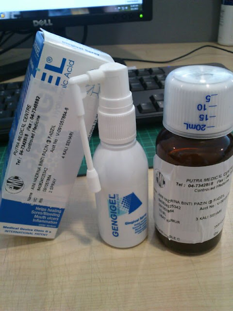 Ubat Sakit Tekak Spray  Halloween XYZ