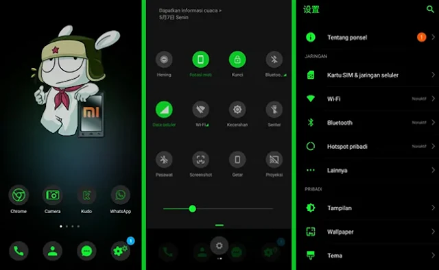 Tema Black Shark Mtz Xiaomi Terbaru