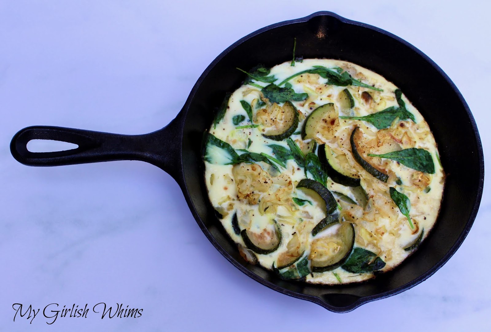 Veggie Egg White Frittata My Girlish Whims