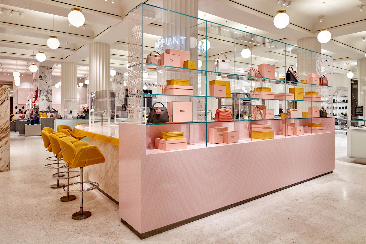 FENDI CAFFE SELFRIDGES LONDON