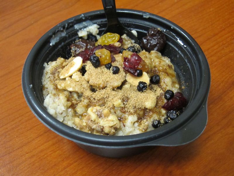 Review ChickfilA Multigrain Oatmeal Brand Eating