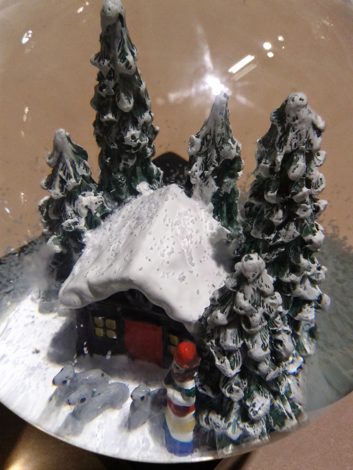 Toronto things Stock photos Christmas winter snow globe