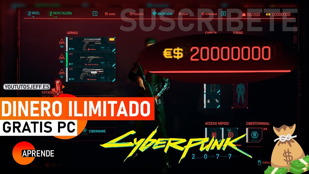 Como Tener Dinero Ilimitado en Cyberpunk 2077 PC