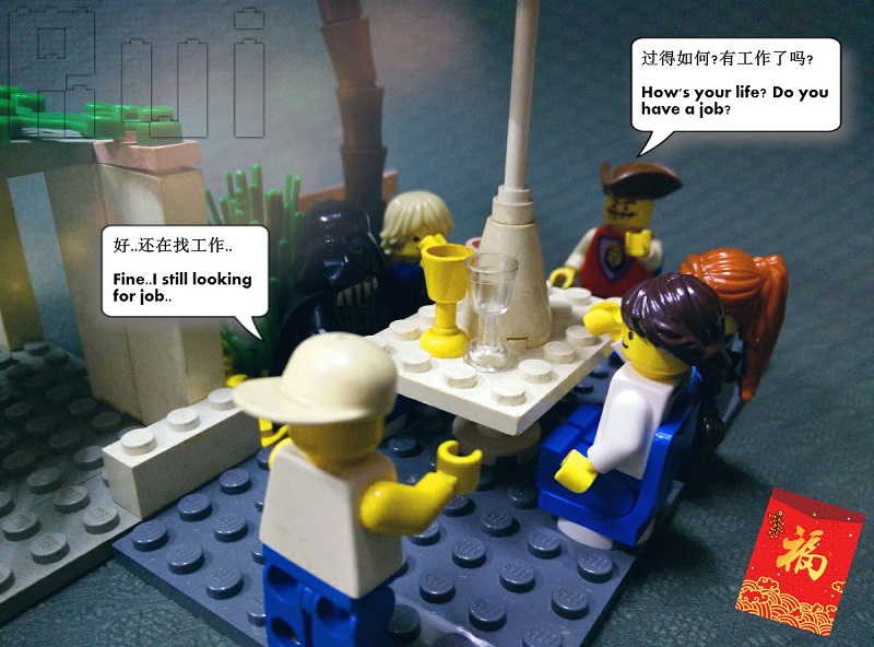 Lego Chinese New Year - Initiate a conversation