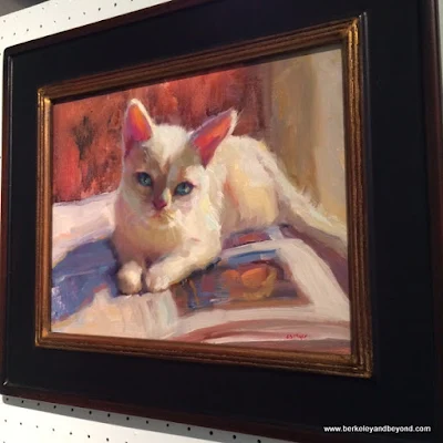 "Zoey by Carol Smith Myer at Marin Society of Artists Gallery at Marin Art and Garden Center in Ross, California