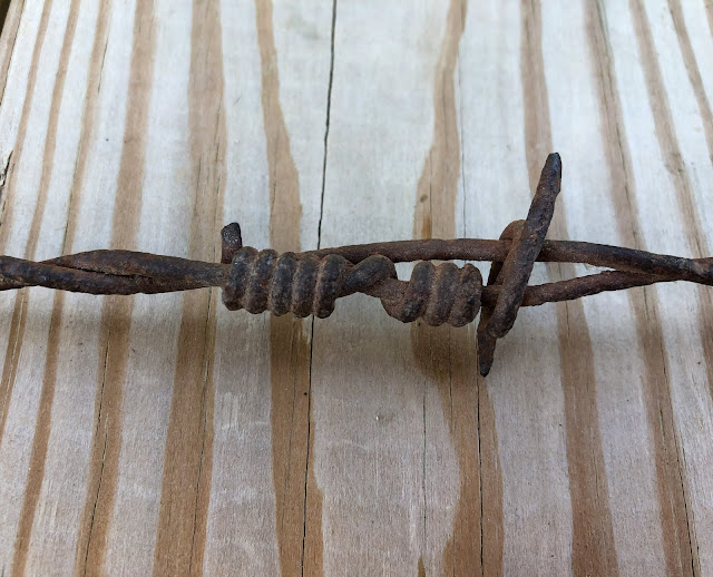 A Twist in History Haish barbed wire splice