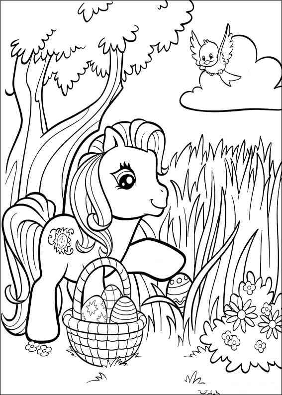 My Little Pony Coloring Pages title=