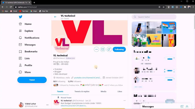 Follow me on Twitter Follow VL technical on twitter