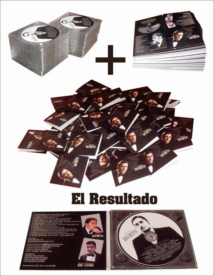 ¡SALIO LA SEGUNDA EDICION DEL CD "TANGO ARGENTINO" DE CARLOS RICCHETTI!