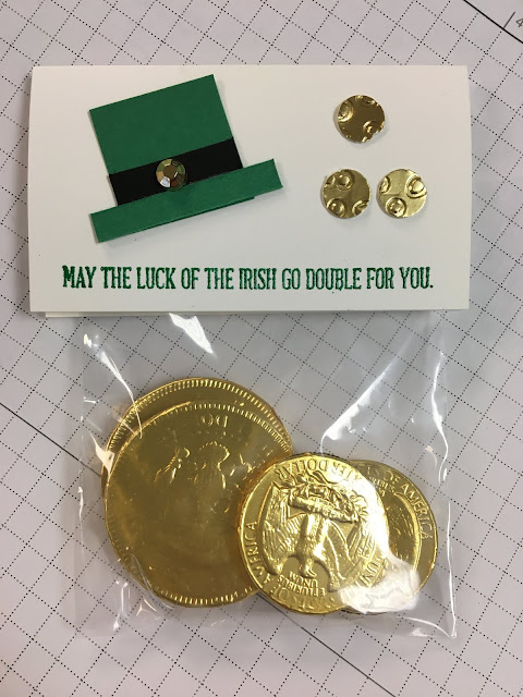 Stampin' Up!, www.stampingwithsusan.com, Punch Art, Happy St Patty's Day,