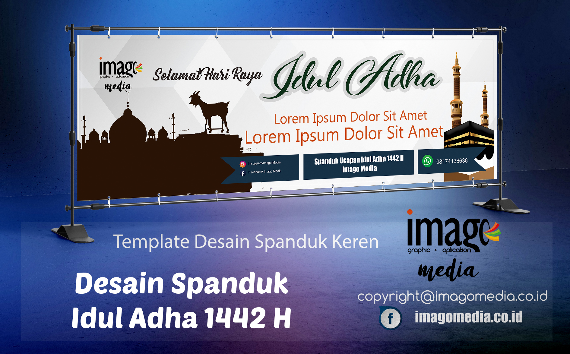 Download Desain Spanduk Idul Adha H Terbaru