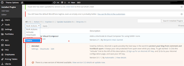 Remove Unnecessary Plugins Remove Unnecessary Plugins