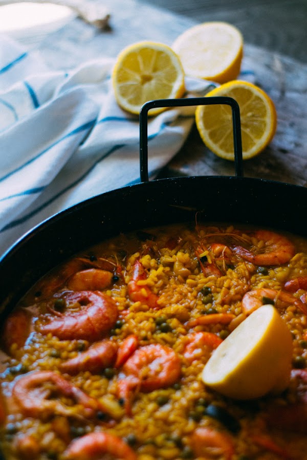 Receta paella fácil