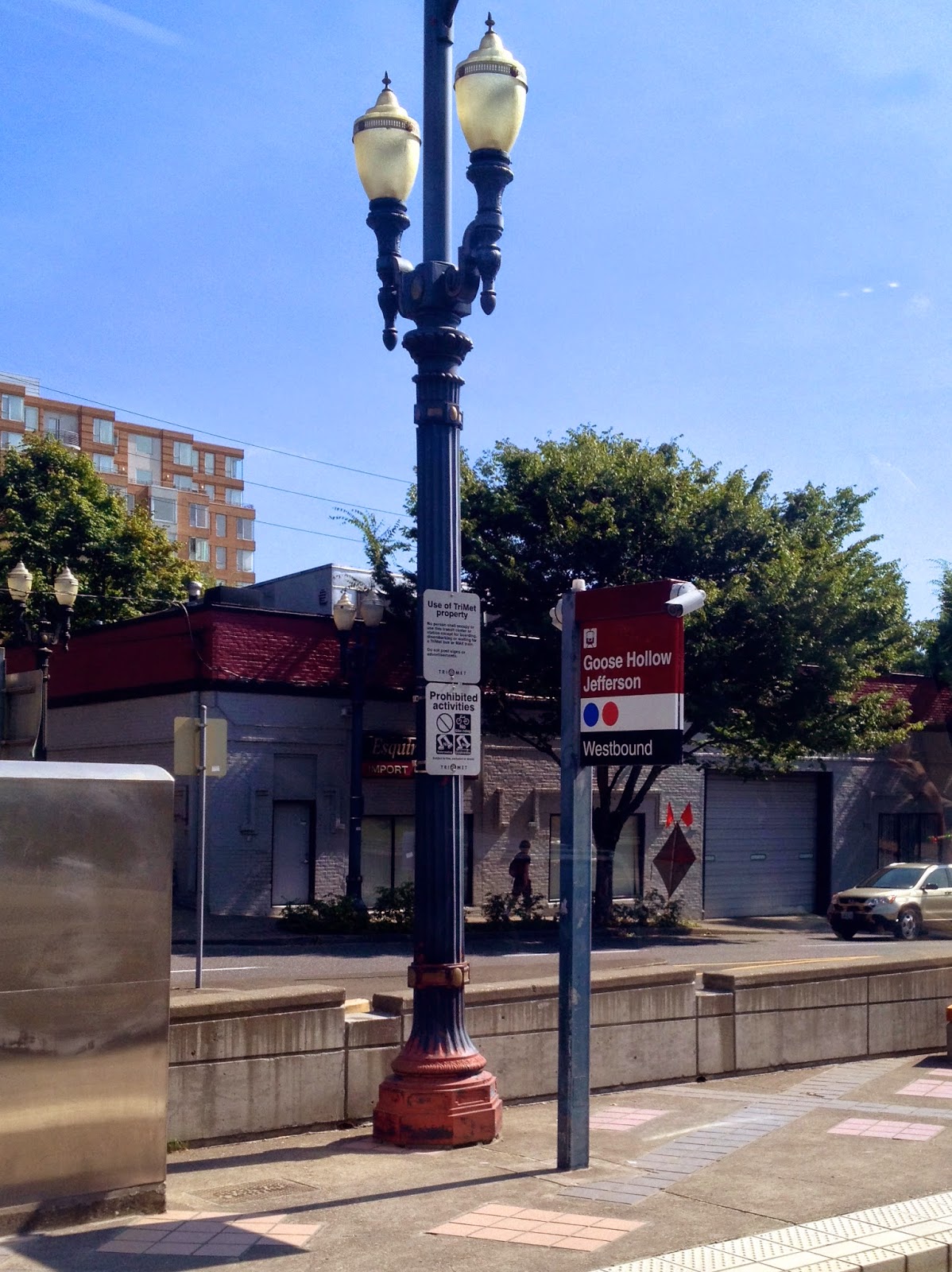 her lovely nest. sunday strolling in goose hollow.