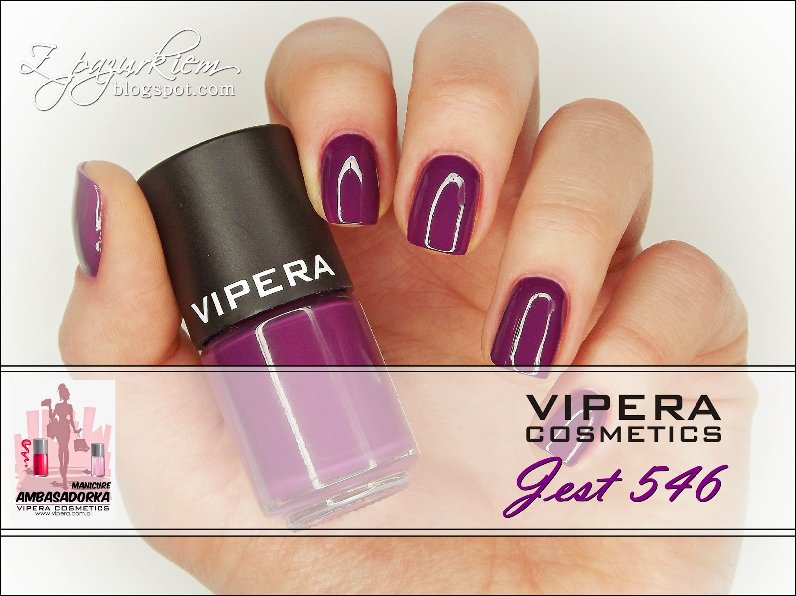 Z pazurkiem!: Vipera Cosmetics - JEST 546