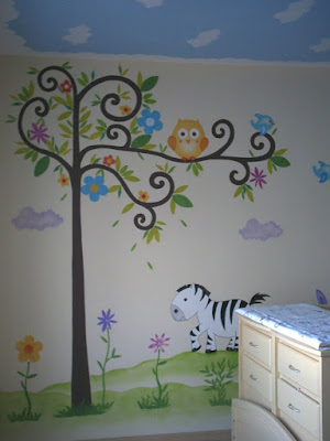 MURAL EN RECAMARA INFANTIL