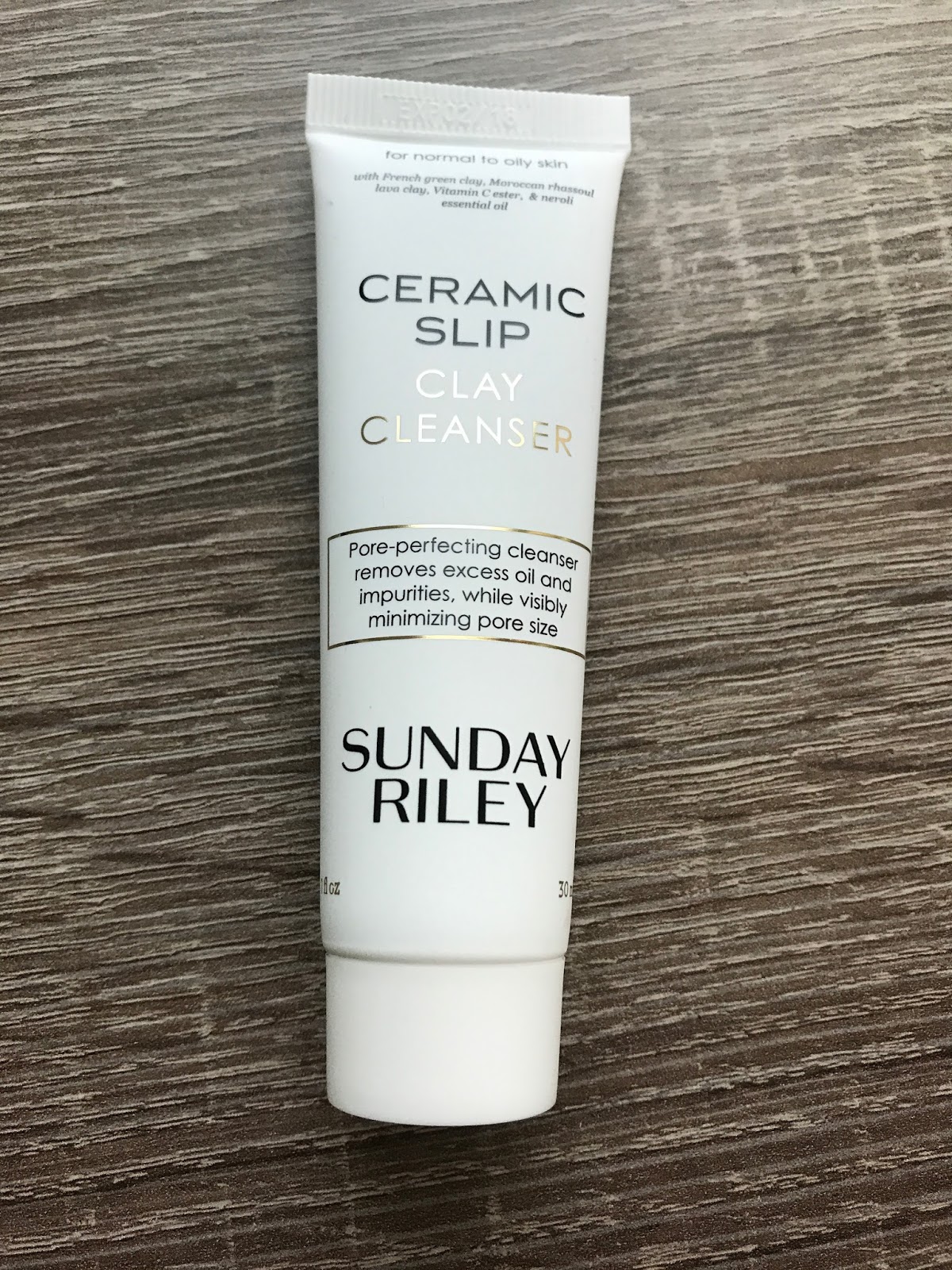 Simply Reviews By Angela Sunday Riley Ceramic Slip Clay Cleanser Review