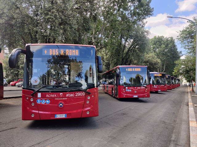 "Più bus per Roma": entrano in servizio 10 nuovi autobus Citymood