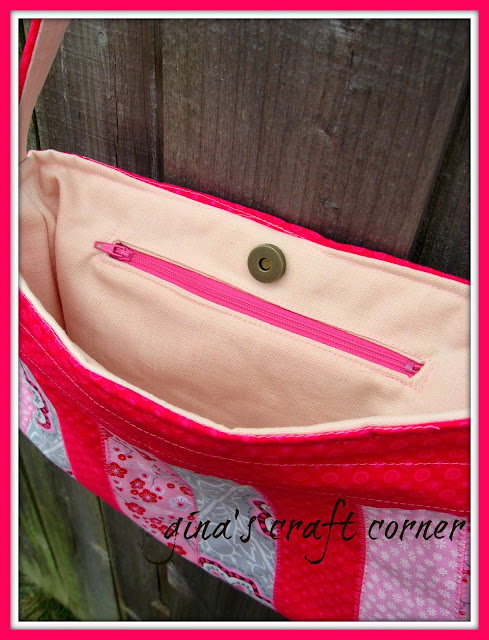 Gina's Craft Corner: Pretty in Pink Bag