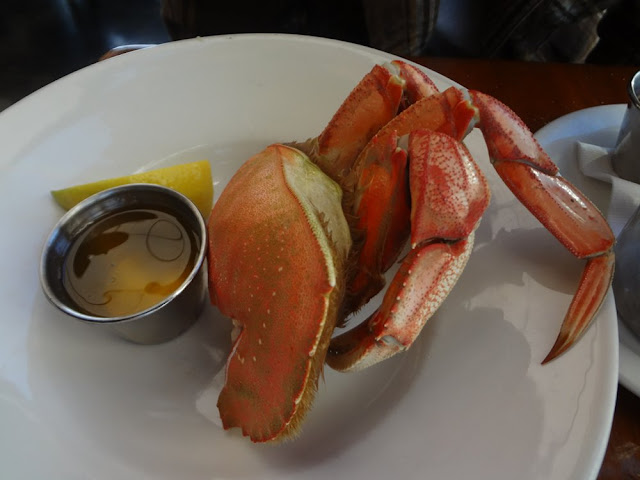 Dungeness crab from Sandbar restaurant in Vancouver