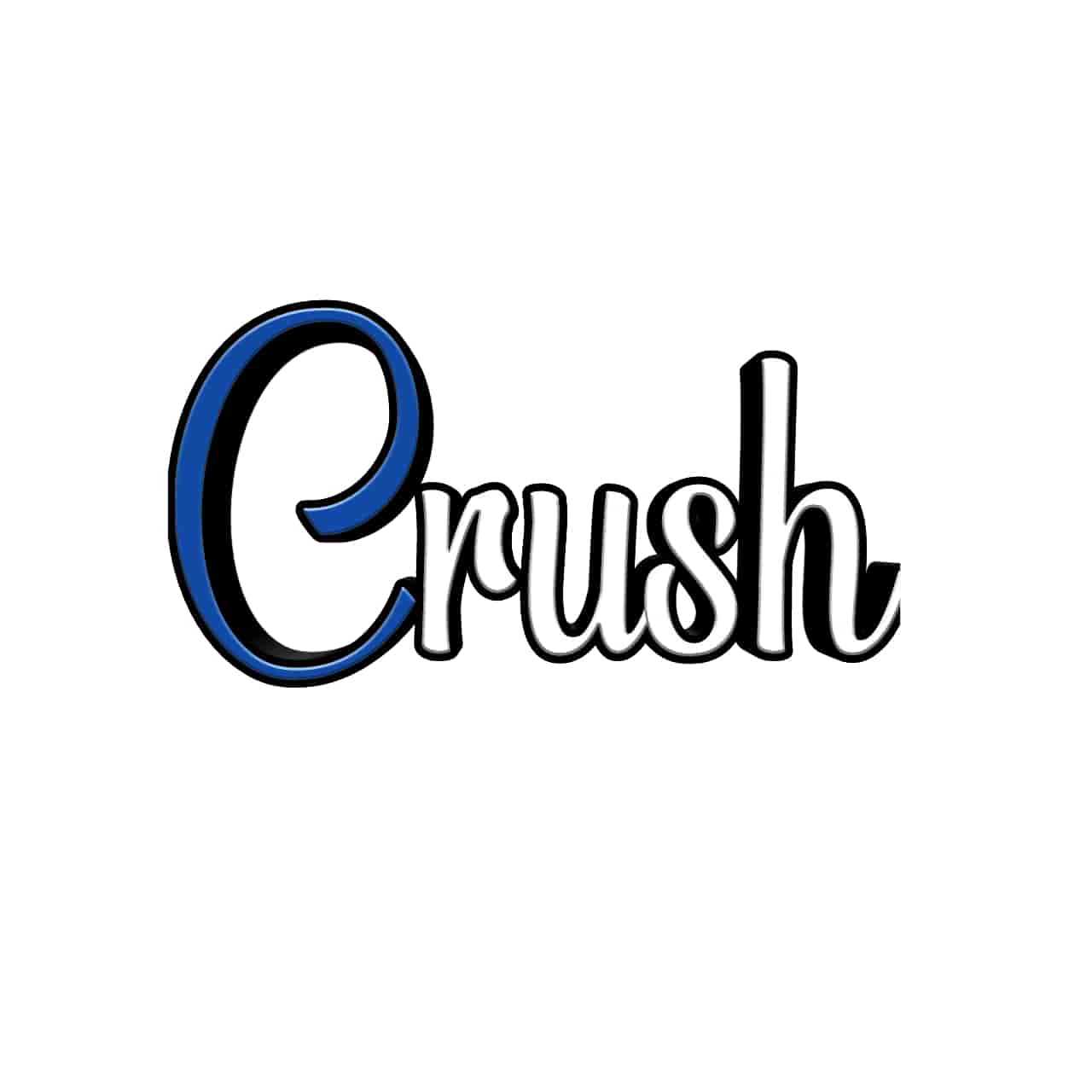 crush png text, crush png image