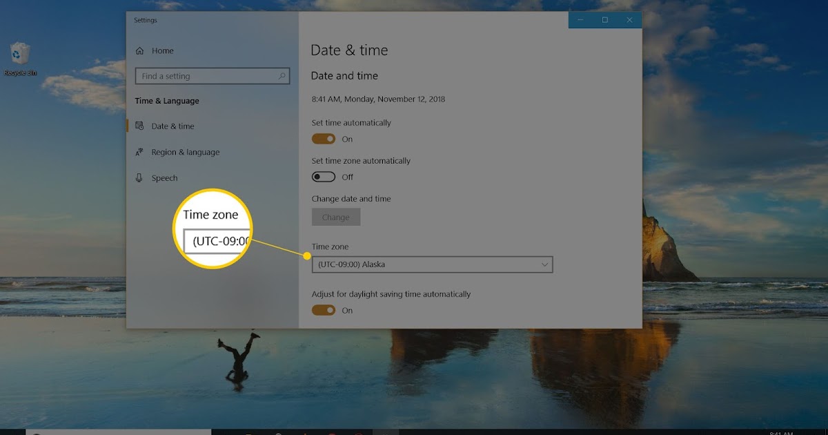Fix Adjust for Daylight Saving Time is Grayed Out in Windows 10
