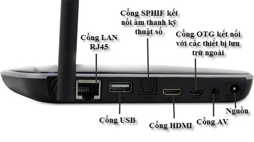 Android Box Mini PC Q7, Ram 2Gb, Rom 8G 10 Android Box Mini PC Q7