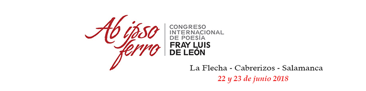 CONGRESO INTERNACIONAL DE POESIA FRAY LUIS DE LEÓN