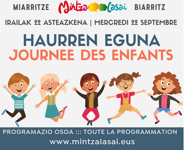 Journée des enfants Haurren Eguna Biarritz 2021