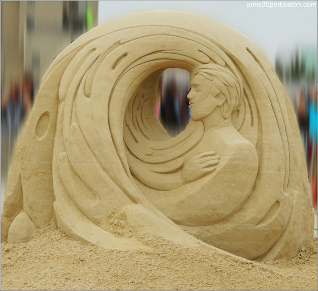 Esculturas de Arena de Revere Beach: Sue McGrew Esculturas de Arena de Revere Beach: Sue McGrew