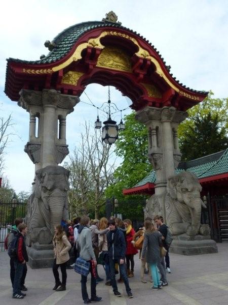 Réunion à Berlin Le zoo der Zoologische Garten