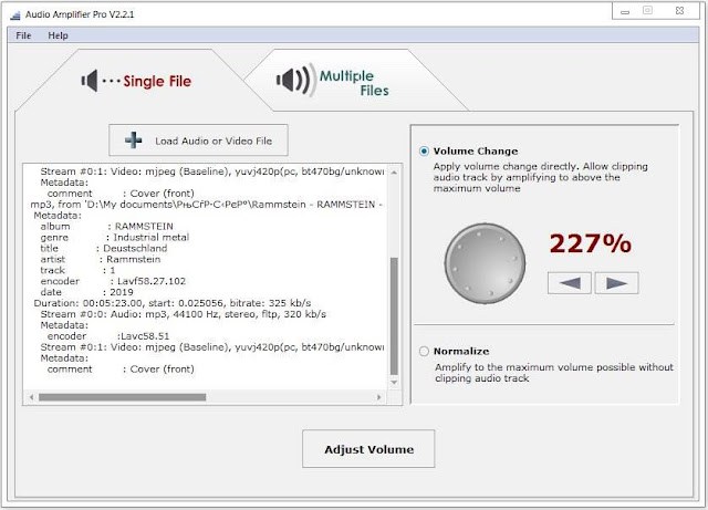 Screenshot Audio Amplifier Pro 2.2.1 Full Version Screenshot Audio Amplifier Pro 2.2.1 Full Version