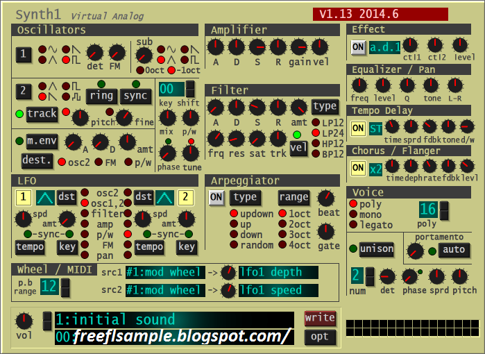 Free Loop's & Samples My Presets For Synth 1