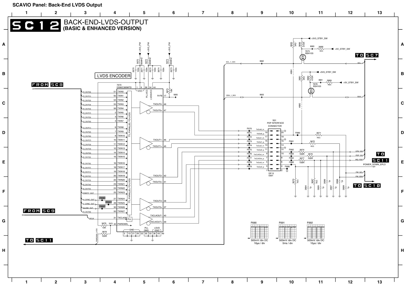 manguonblog: Philips Plasma display FM23 - main digital board circuit