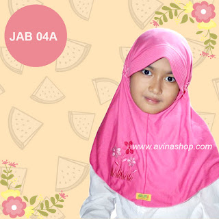 jilbab anak delima Jab 04A